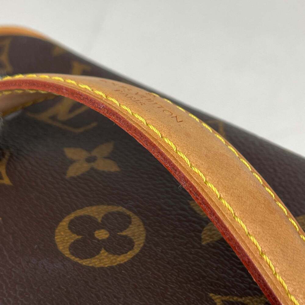 LOUIS VUITTON Authentic Brown Monogram Pouch - Picture 6 of 8